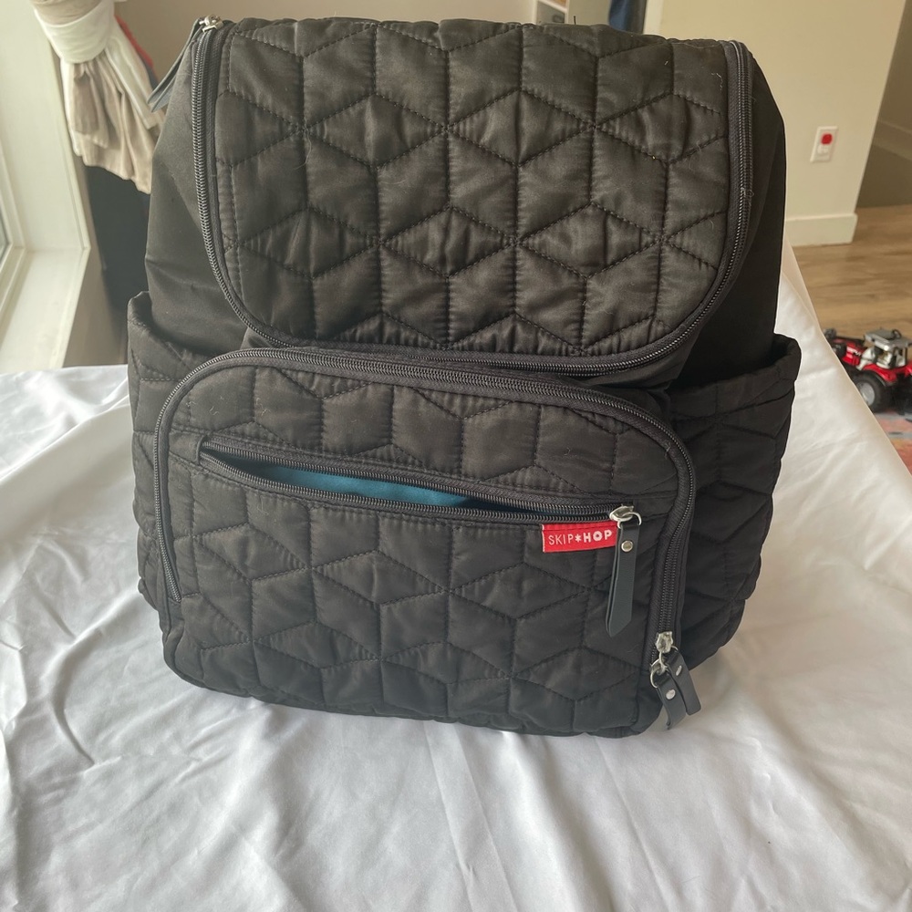 Skip Hop Black Diaper Bag